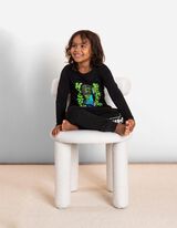 Mar&scaron;kinėliai ilgomis rankovėmis - Minecraft - juodas