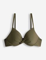 Bikinitop - Verstellbare Tr&auml;ger - dunkelgr&uuml;n