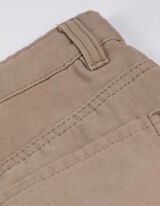 Cargohose - Loose Fit - beige