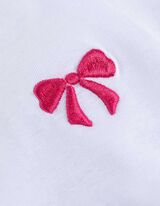 Tričko - Výšivky - biely