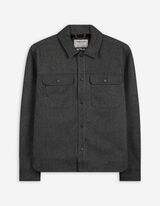 Košile - Klasický střih Regular Fit - tmave seda