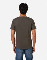 T-shirt - Unicolore - khaki