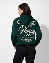 Kapucnis felső - Kapucni - zöld