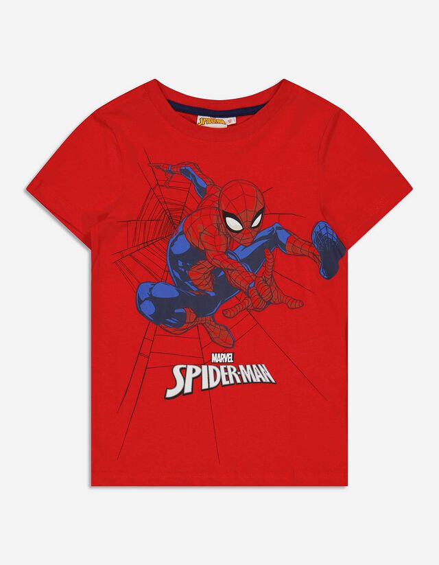 T-shirt - Spiderman - rosso