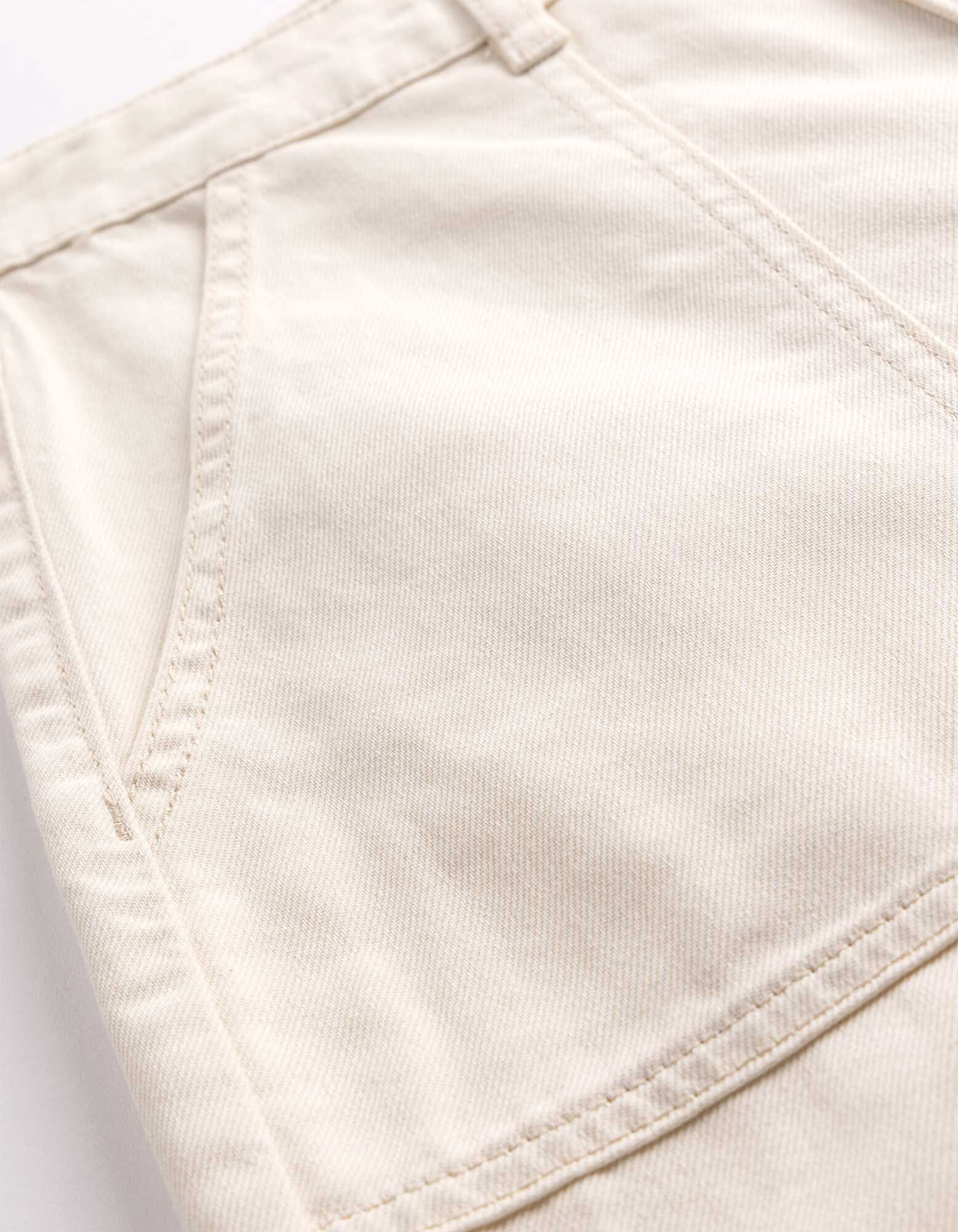 Jeans - Barrel Fit - Wei&szlig;