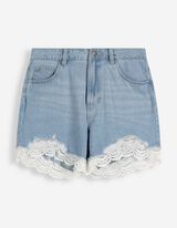 Short - Coupe Regular Fit - Bleu clair