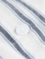 Blouse - Strepen - donkerblauw