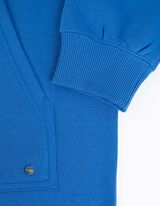 Kleid - Kapuze mit Tunnelzug