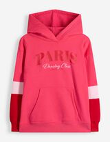 Sweatshirt - Blokmotief - Roze