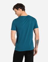 T-shirt - Basis - turkoois