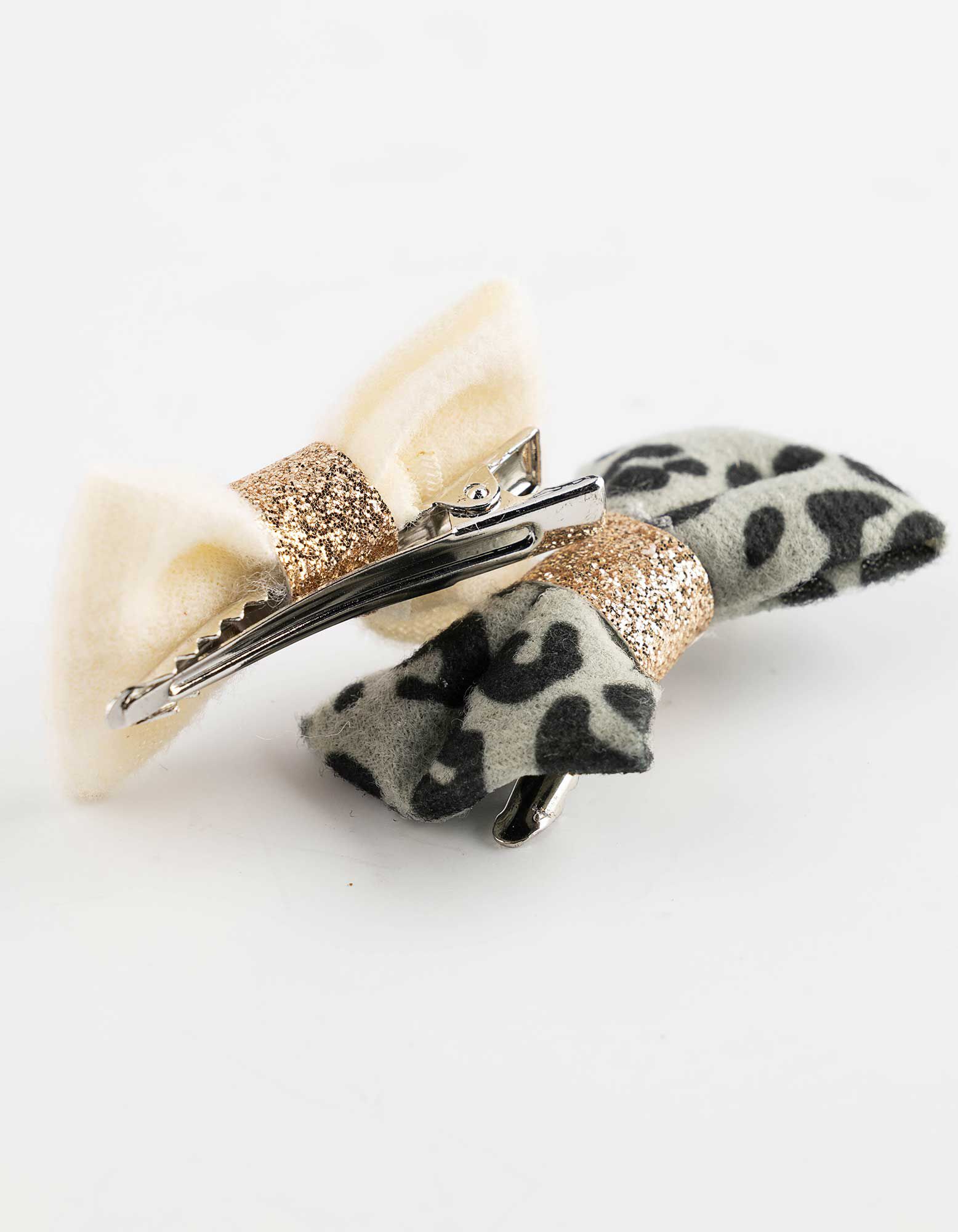Haarschmuck - Schleifenapplikation - Goldfarben
