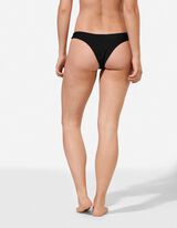 Bikinislip - einfarbig - Schwarz