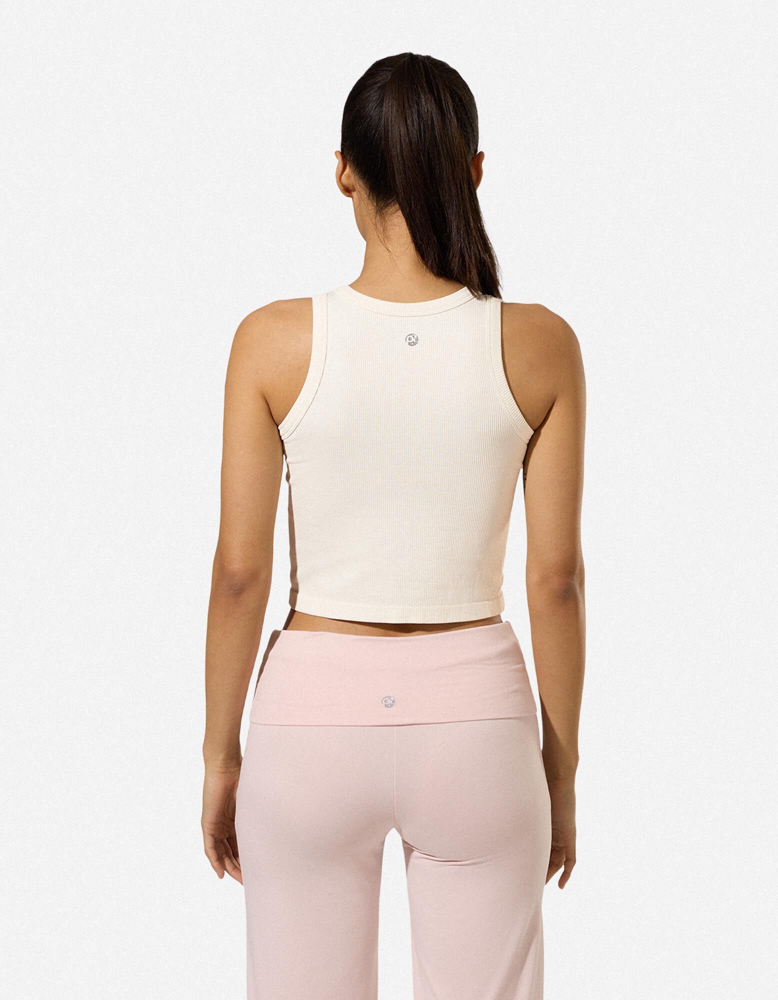 Cropped top - Naadloos - Off-White