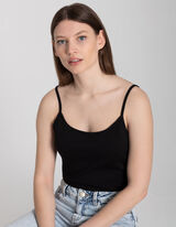 Top - Confezione da 2 pezzi - nero