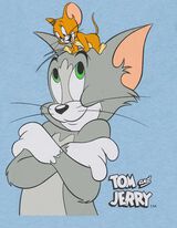 Hosszú ujjú felső - Tom és Jerry - vilagoskek