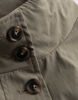 Mantel - Baumwoll-Mix - hellgr&uuml;n