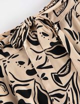 Gonna midi - Viscosa - beige