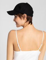 Baseballpet - Effen - zwart