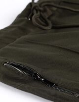 Pantaloni - Detalii metalice - Verde inchis