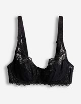 Podprsenka pod tričko - V&yacute;&scaron;ivky - cern&aacute;