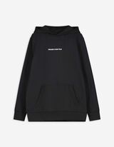 Sweatshirt - Stickerei - schwarz