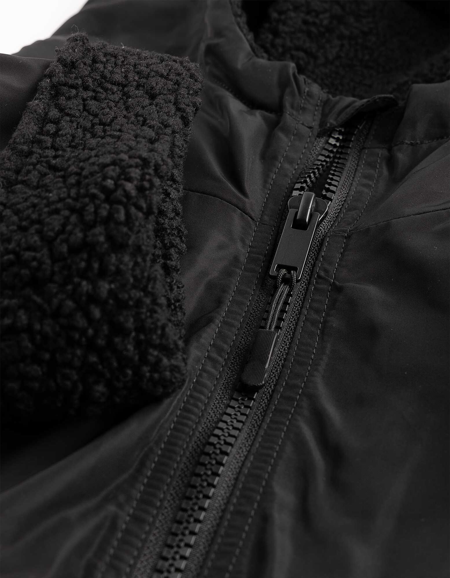 Parka - Kapuze - Schwarz