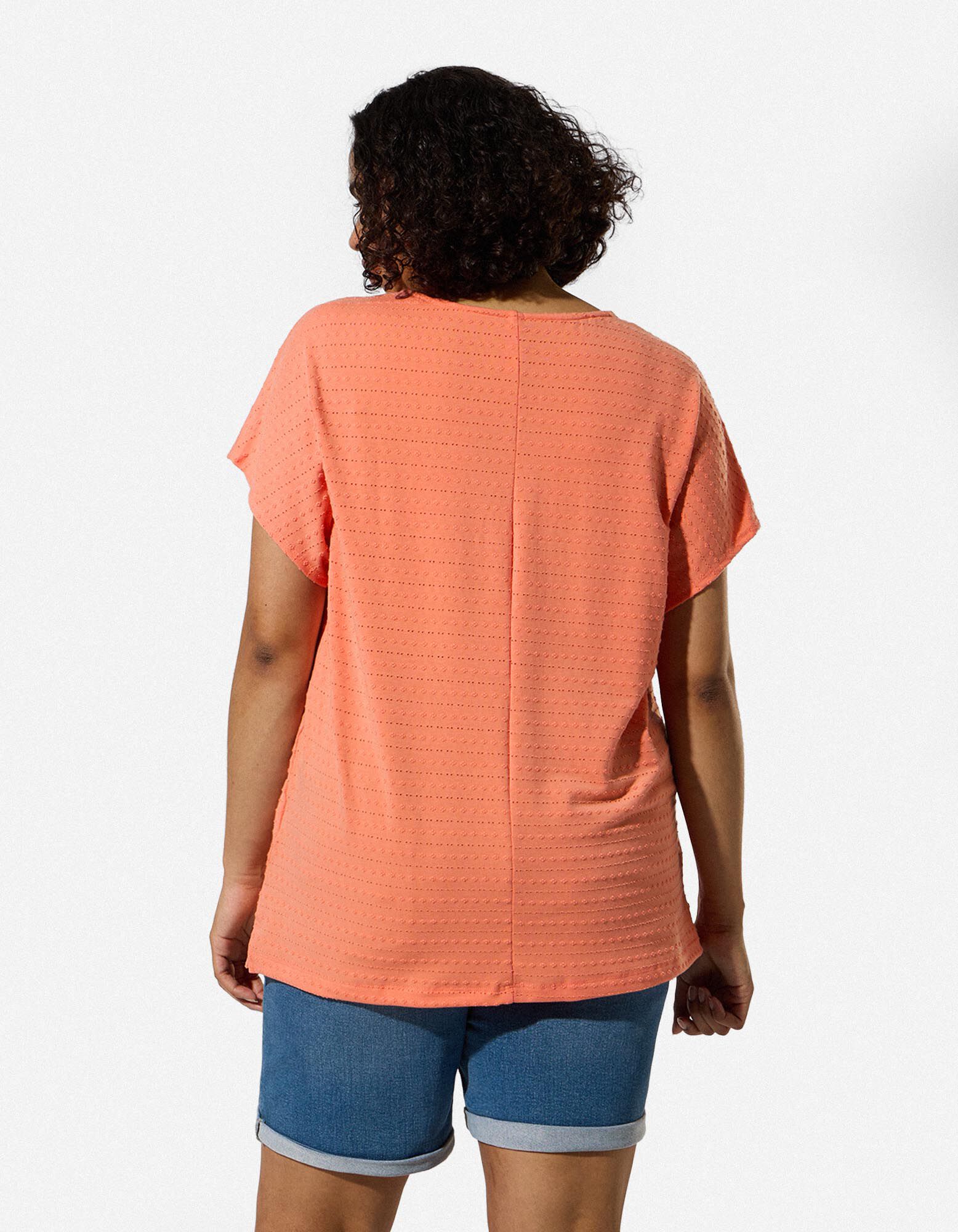Blusenshirt - Orange