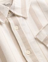 Hemd - Streifen - wei&szlig;