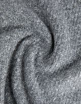 Dzianinowa sukienka - golf - szary