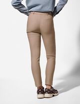 Hose - Skinny Fit - Braun