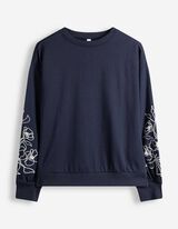 Mikina - Bal&oacute;nov&eacute; ruk&aacute;vy - tmavomodra