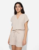 R&ouml;vidnadr&aacute;g - Muszlin - b&eacute;zs