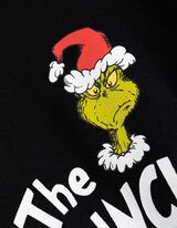 Bluză cu glugă - Grinch - Negru