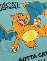 Tričko s dlouh&yacute;m ruk&aacute;vem - Pok&eacute;mon - tyrkysova