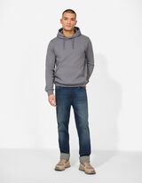 Sweatshirt - Kapuze - dunkelgrau