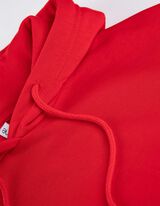 Hoodie - Capuchon met tunnelkoord - rood