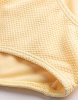 Badehose - einfarbig - hellgelb