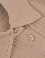 Duga bluza - Džep na grudima - bez