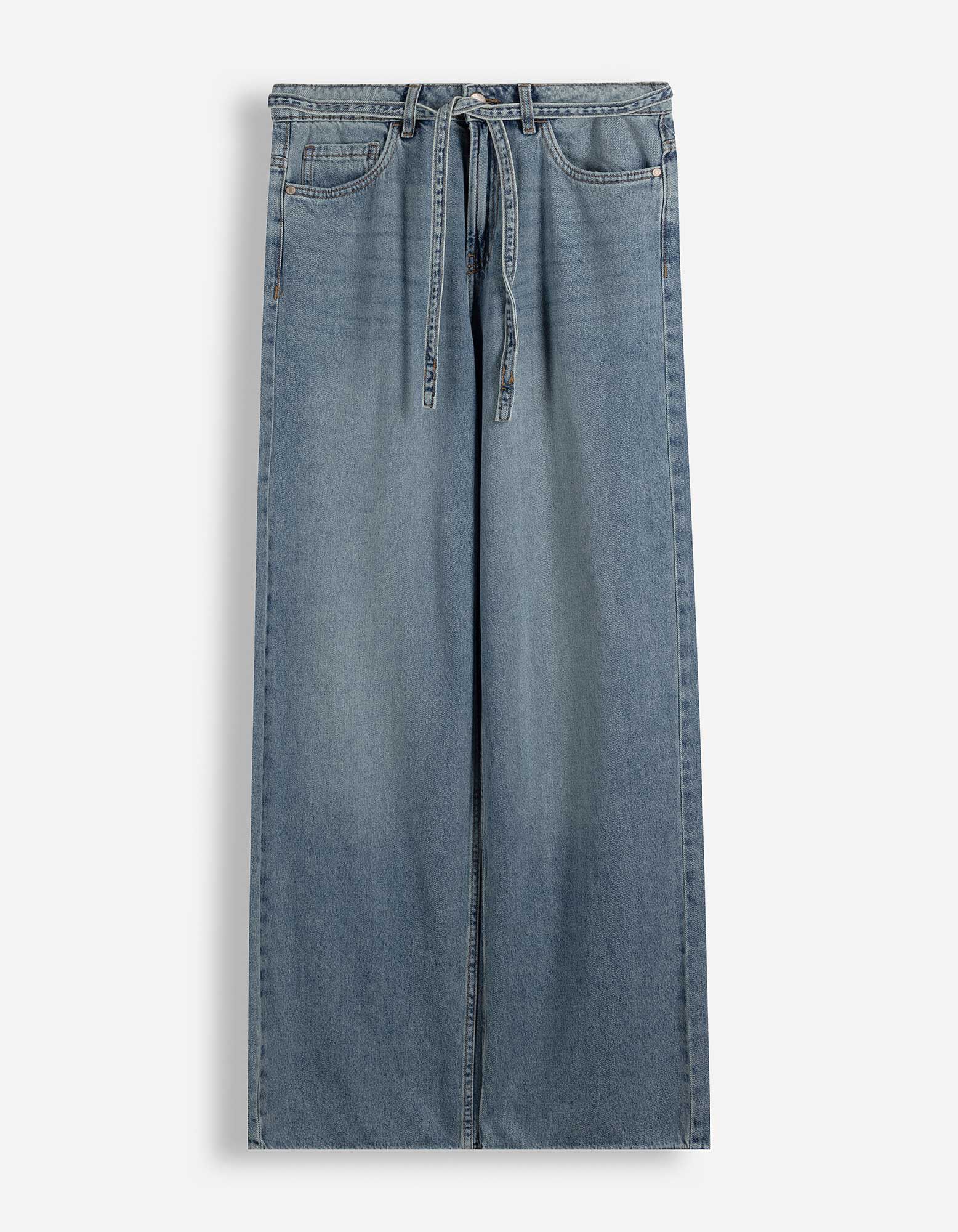 Jeans - Straight Fit - blau