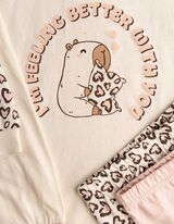 Pyjamaset van sweatshirt en broek - Set van 2