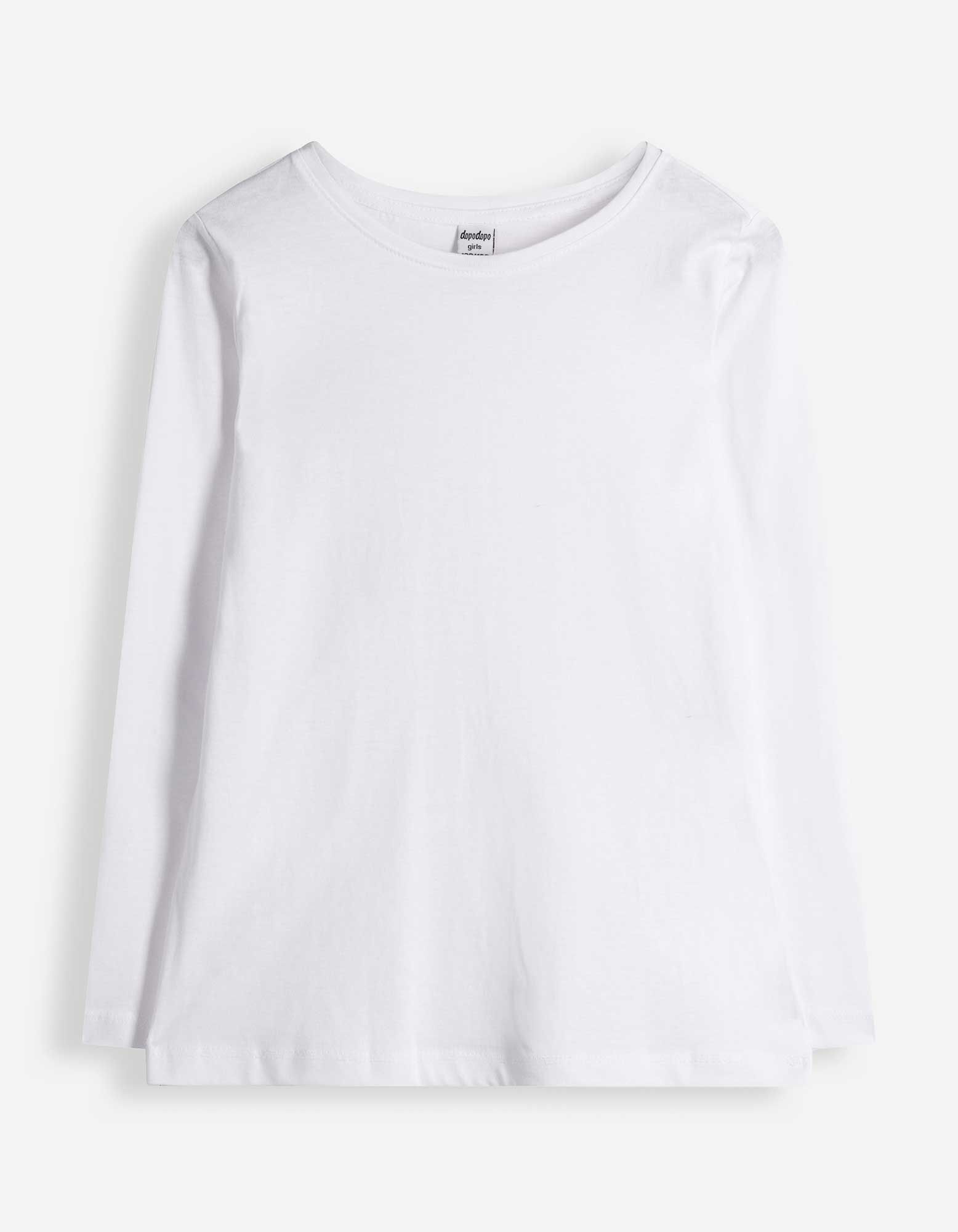Longsleeve - Basis - wit
