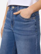 Džinsai - Baliono formos kelnės - melynas