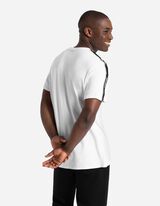 T-shirt - Righe a contrasto - bianco