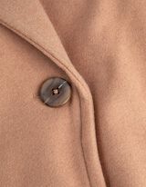 Cappotto - Effetto lana - marrone chiaro