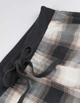 Pyžamové nohavice - Sťahovanie na šnúrku na spodnom okraji - biely