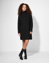 Abito a maglia - Dettagli metallizzati - nero