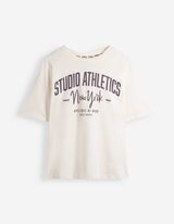 T-Shirt - Baumwolle - Off-White