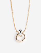 Kette - Anh&auml;nger - goldfarben