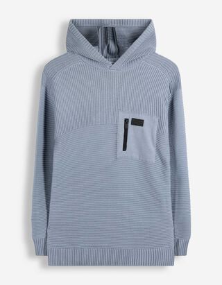 Strickpullover - Oversized Fit - Hellblau