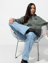 Tepl&aacute;kov&aacute; bunda - Zadn&aacute; potlač - zelena